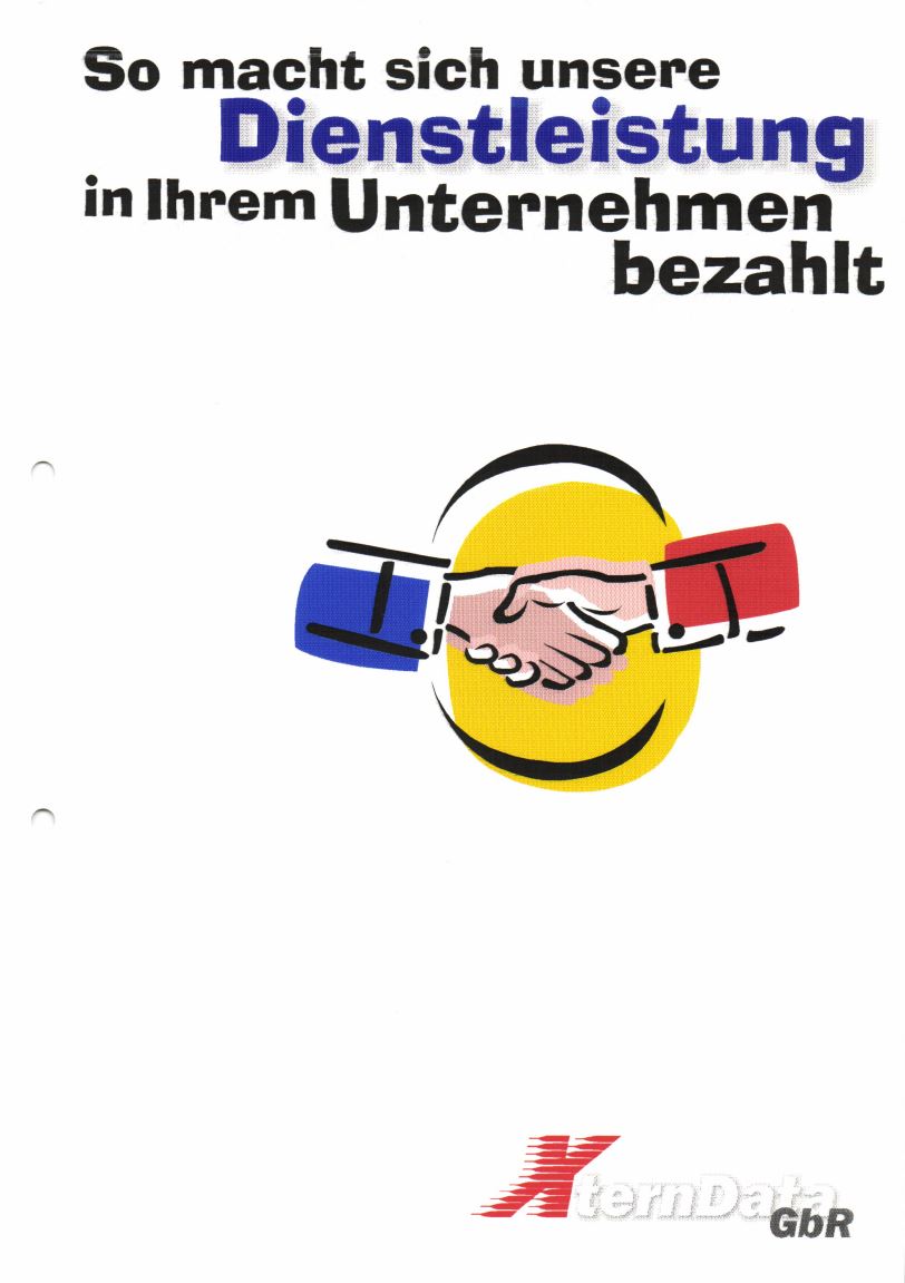 How it all began. Company foundation with the name XternData as a system house.