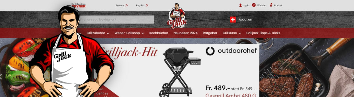 Case Study: Innovative Webshop-Lösung für Grill Jack