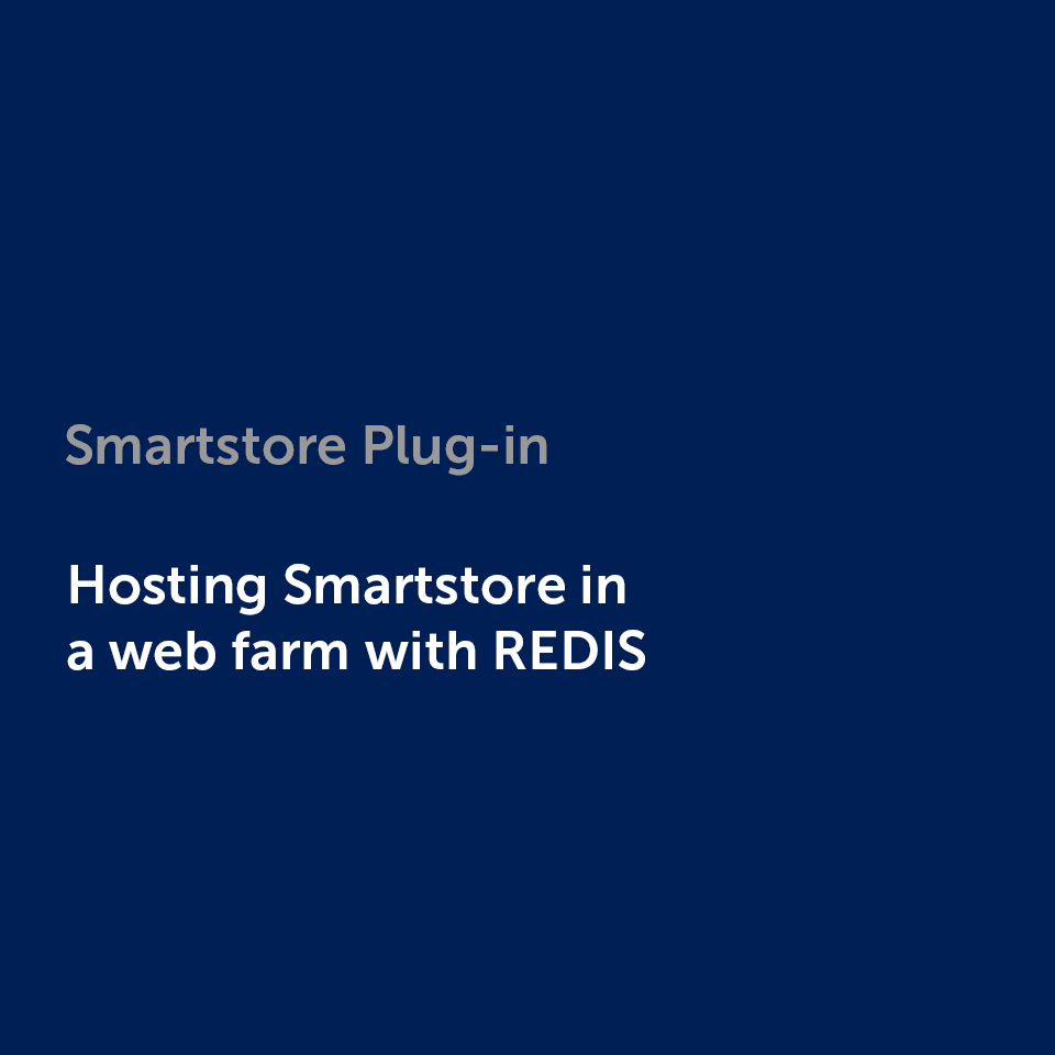 Plug-in: Hosten von Smartstore in einer Webfarm mit REDIS