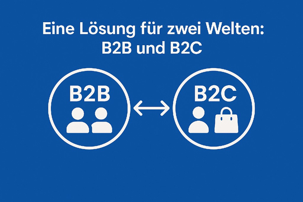 B2B und B2C Marktplatz