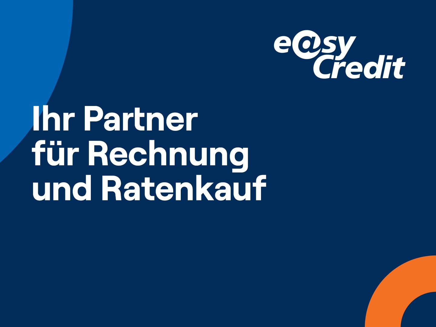 Plug-in: easyCredit Payment für Ratenkauf und Rechnung, speziell für Online-Händler.