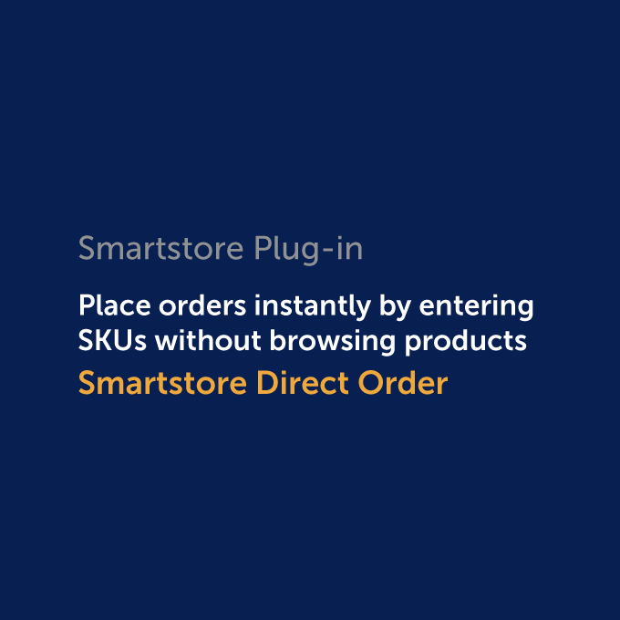 Plug-in: Add articles directly to the shopping cart by entering the article number with Direct order