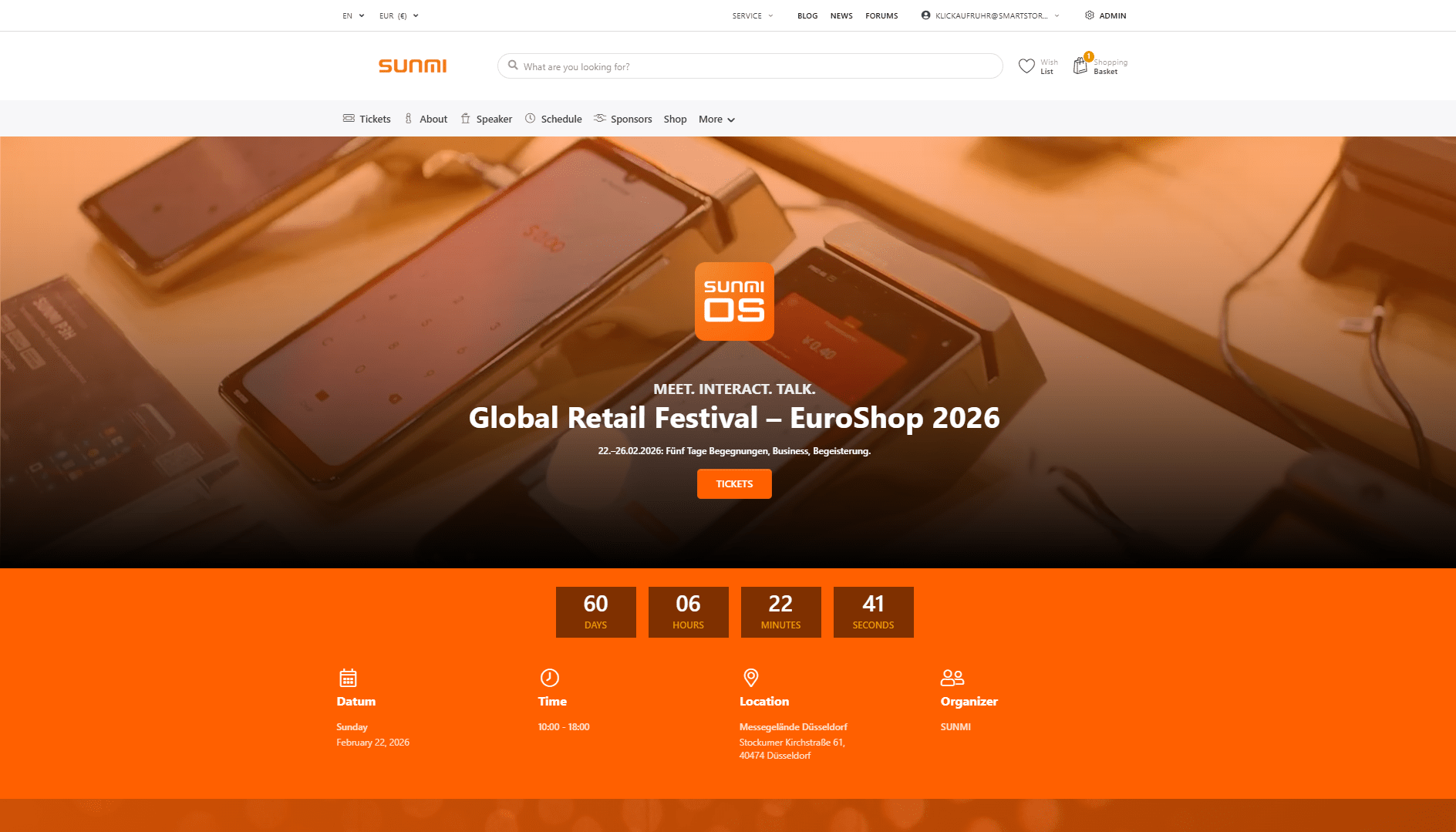 Smart Venue Flex Template